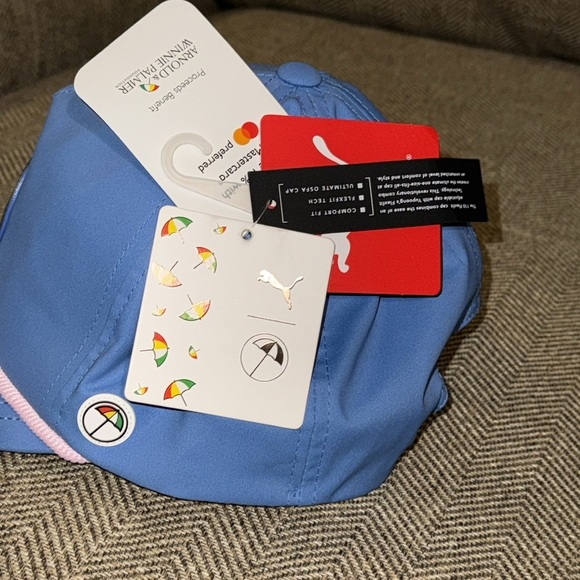 NWT Arnold Palmer Invitational Puma Ice Tea Rope Flexfit Adjustable Hat Cap - Picture 9 of 16